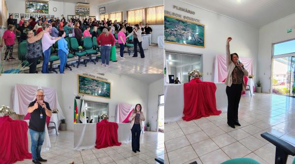 Outubro Rosa: palestra reúne mulheres em tarde de informação e conscientização